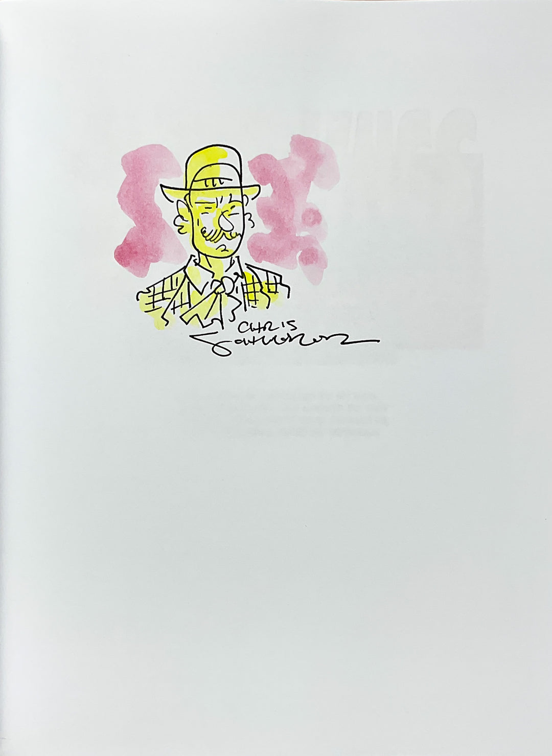 Drawings & Other Art 2017-2021 - Signed with a Color Drawing
