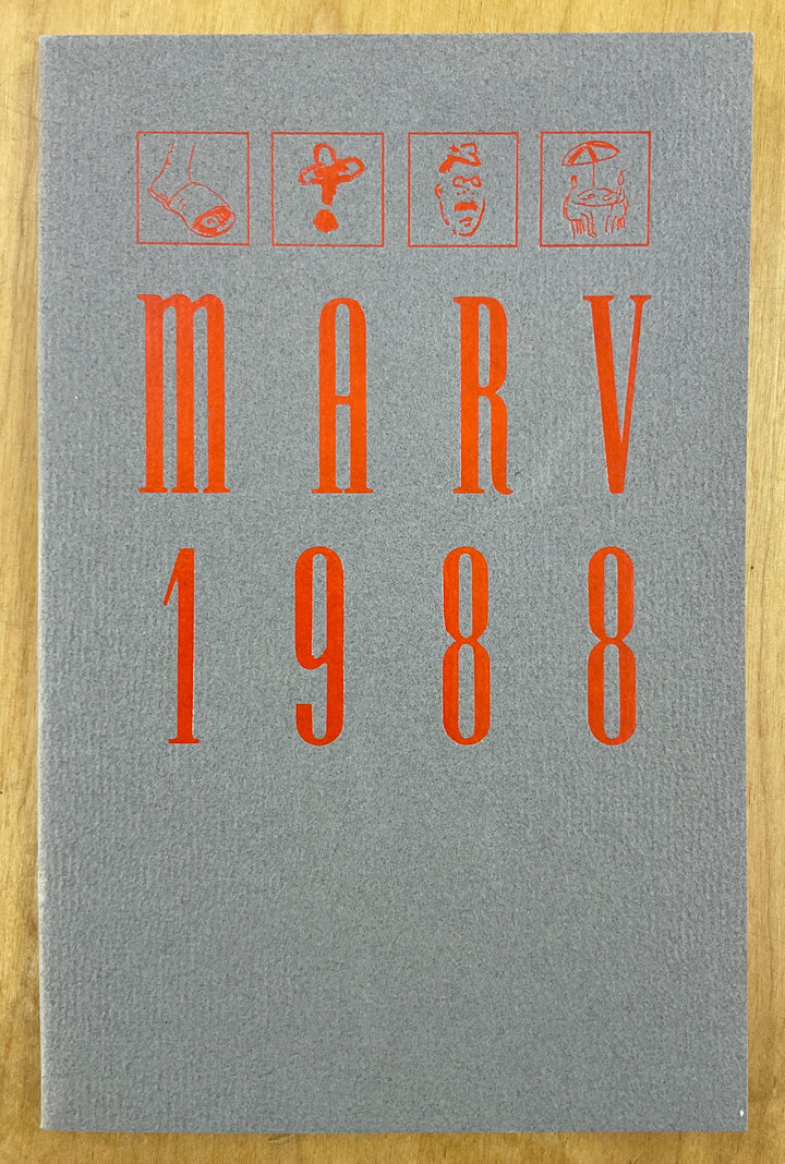 Marv 1988: Drawings From Sketchbooks (Signed)
