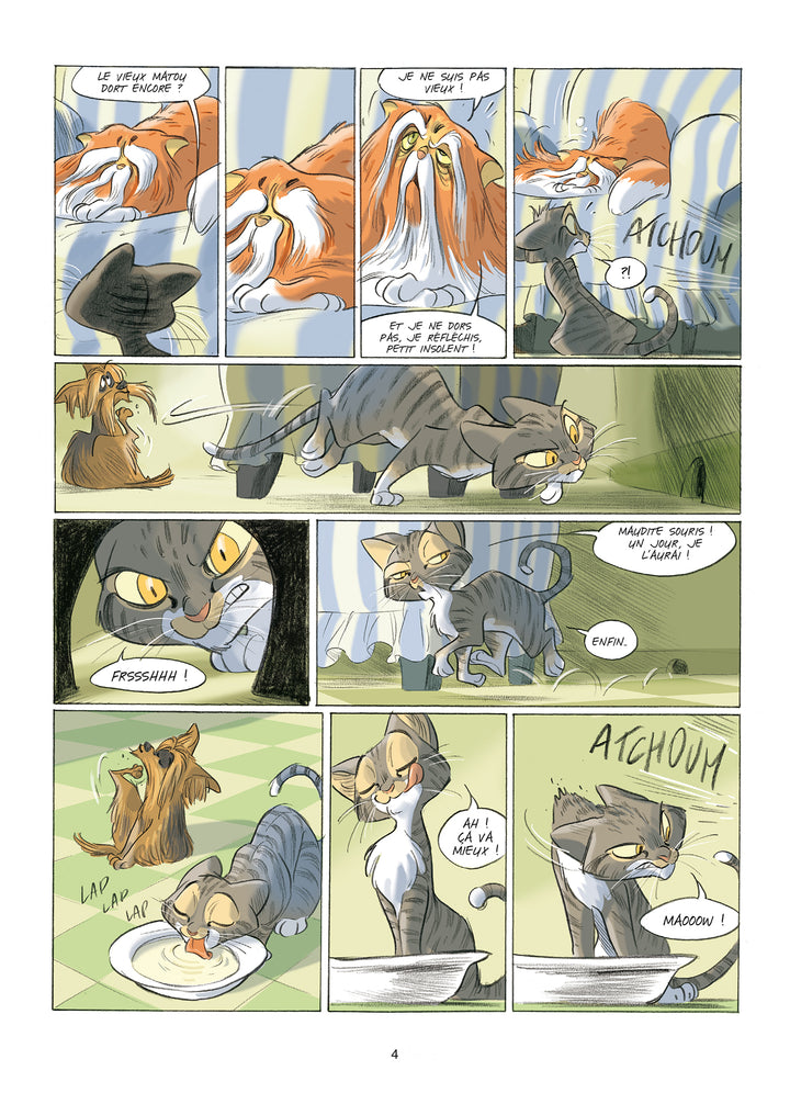 Leonid, les aventures d'un chat, Tome 1 - Les Deux Albinos