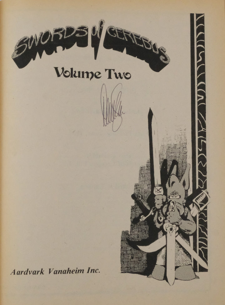 Swords of Cerebus Vol. 2 - Signed First