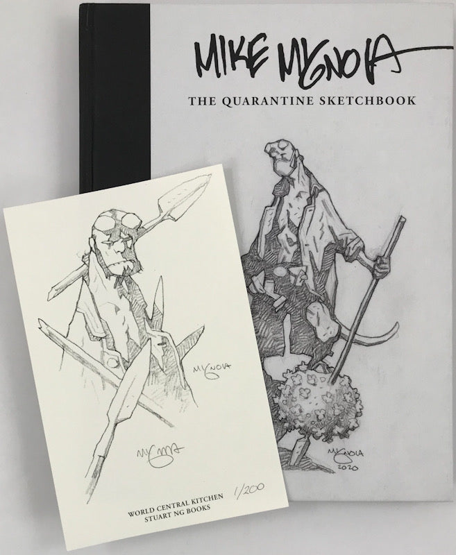Mike Mignola: The Quarantine Sketchbook - Second Printing with a Signed & Numbered Bookplate