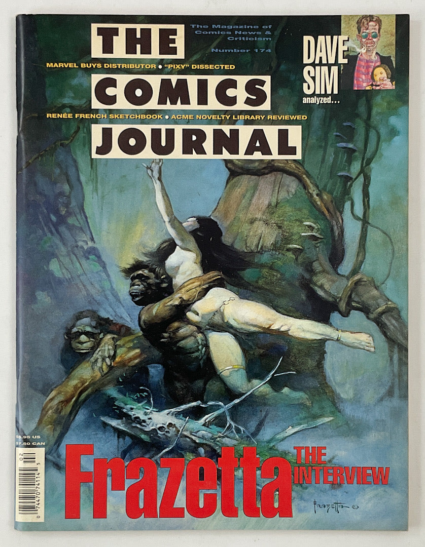 The Comics Journal #174 - Frazetta Interview