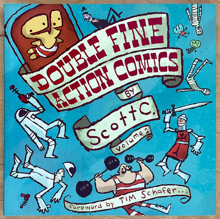 Double Fine Action Comics, Vol. 1 - First Signed with a Drawing
