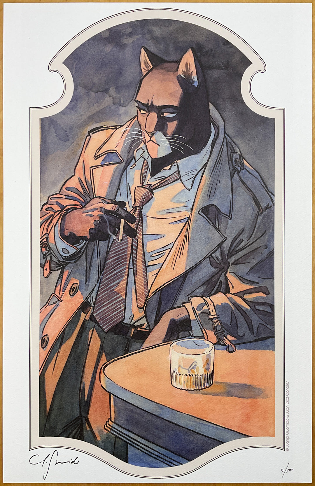 John Blacksad Signed & Numbered Print