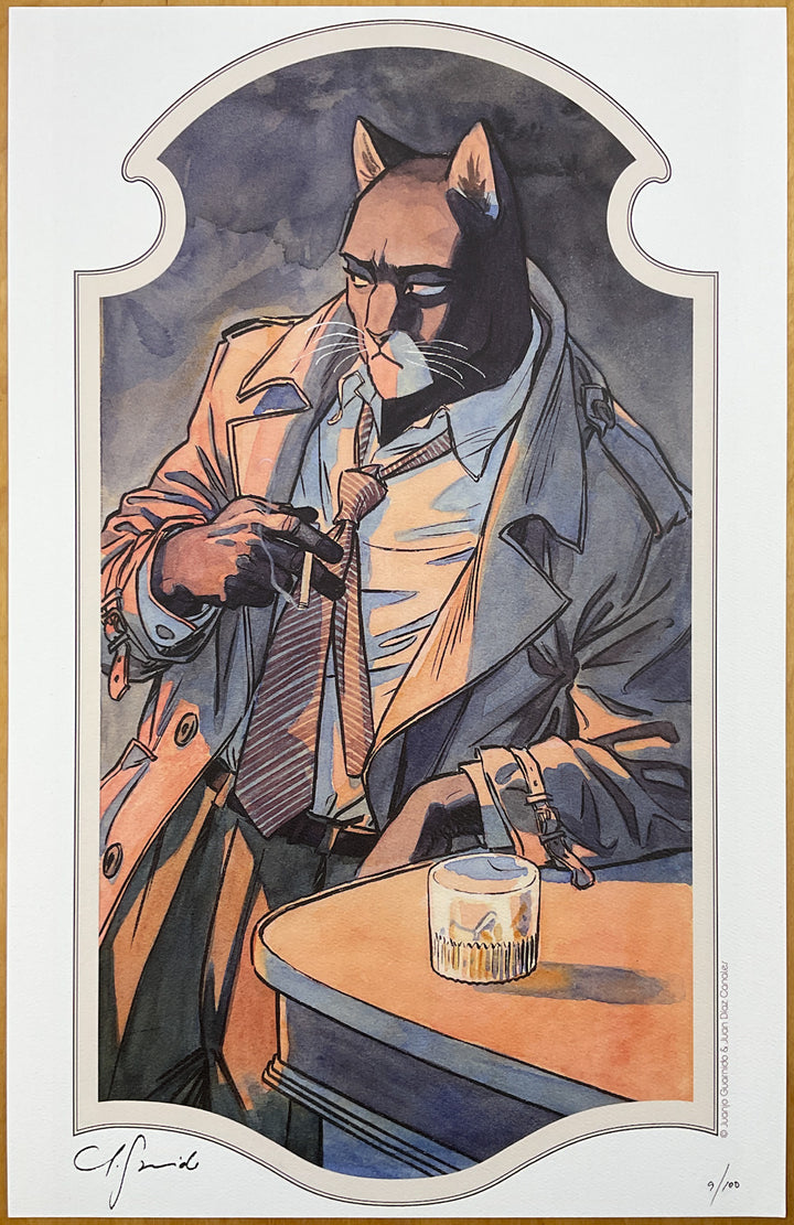 John Blacksad Signed & Numbered Print