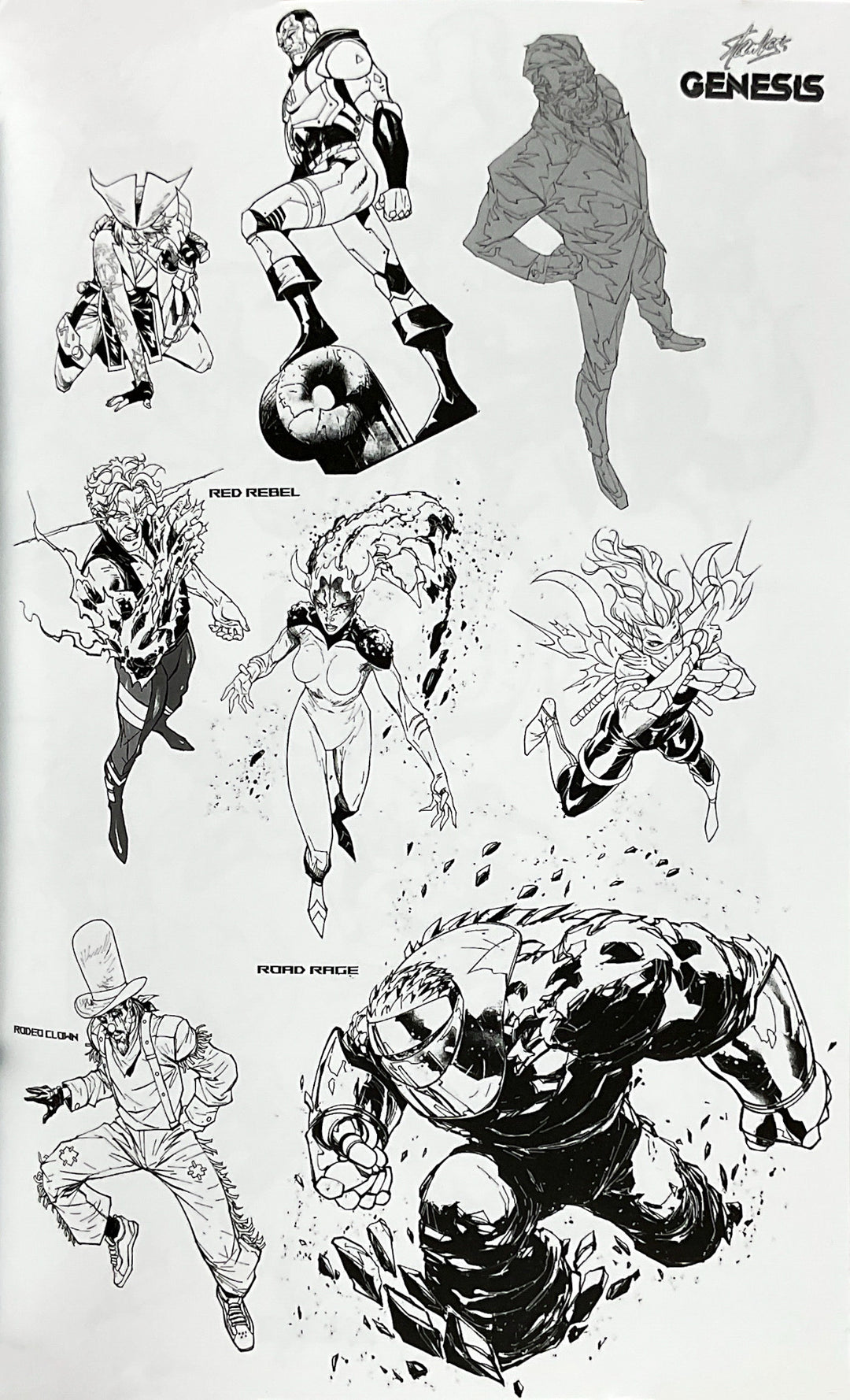 Ruff Stuff: The Art of Ryan Benjamin, Vol. 9: Commissions