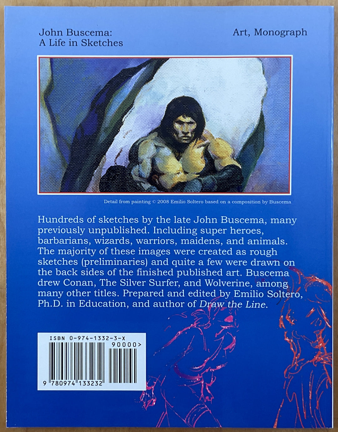 John Buscema: A Life in Sketches (Near Fine)