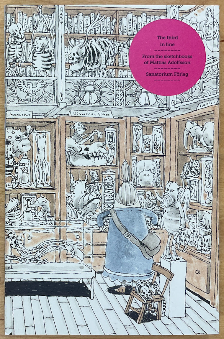 The Third in Line - From the Sketchbooks of Mattias Adolfsson - Signed with a Drawing