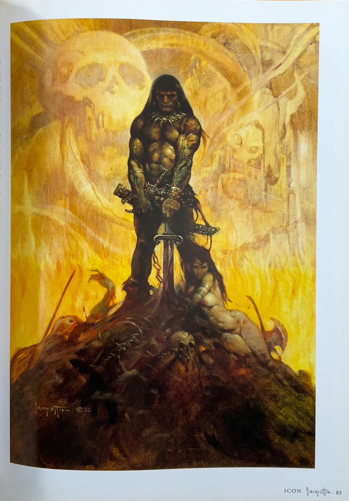 Icon: A Retrospective by Frank Frazetta - Expanded Paperback Edition