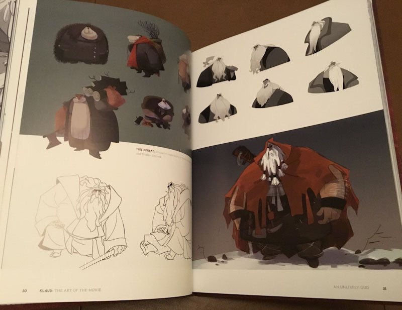 Klaus - The Art of the Movie - First Printing Signed with a
