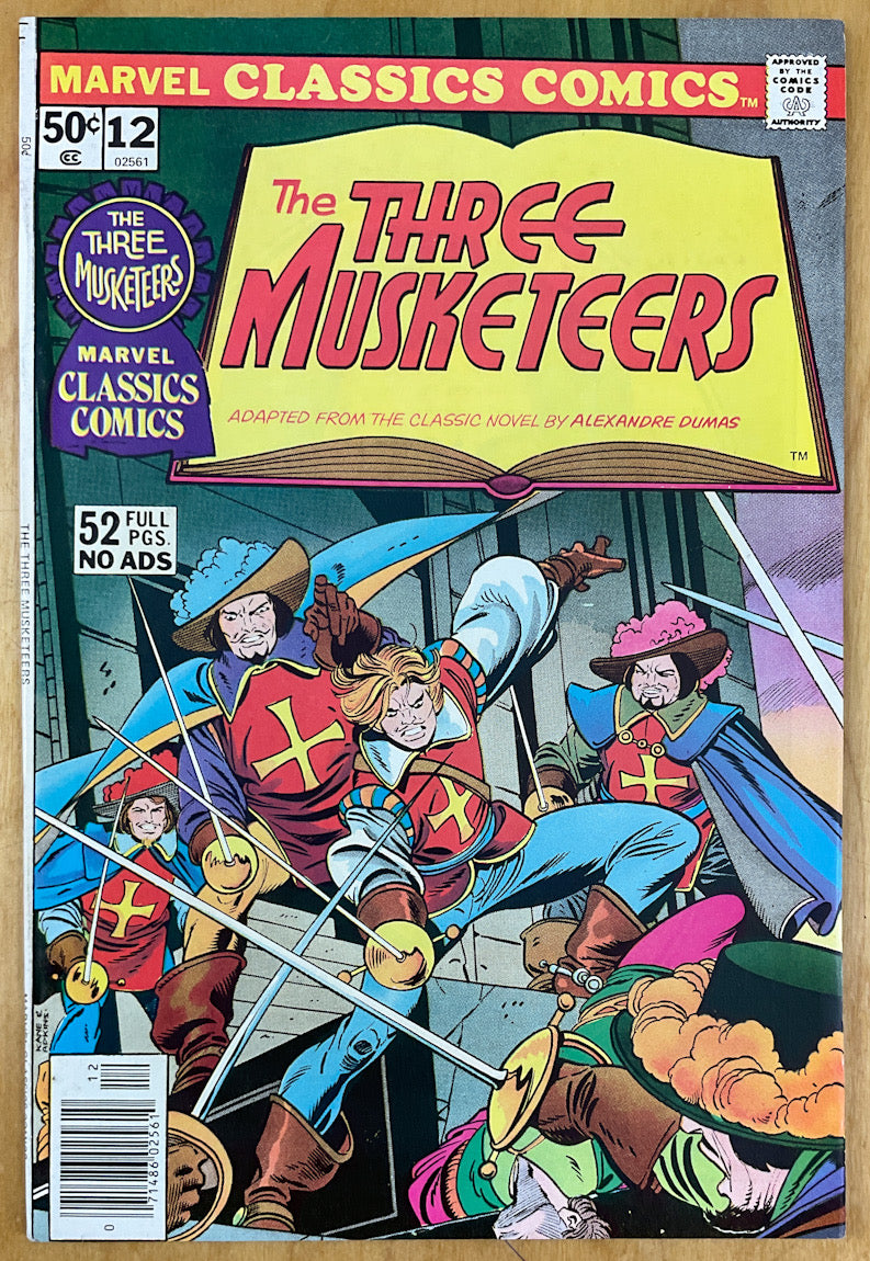 Marvel Classic Comics #12: The Three Musketeers