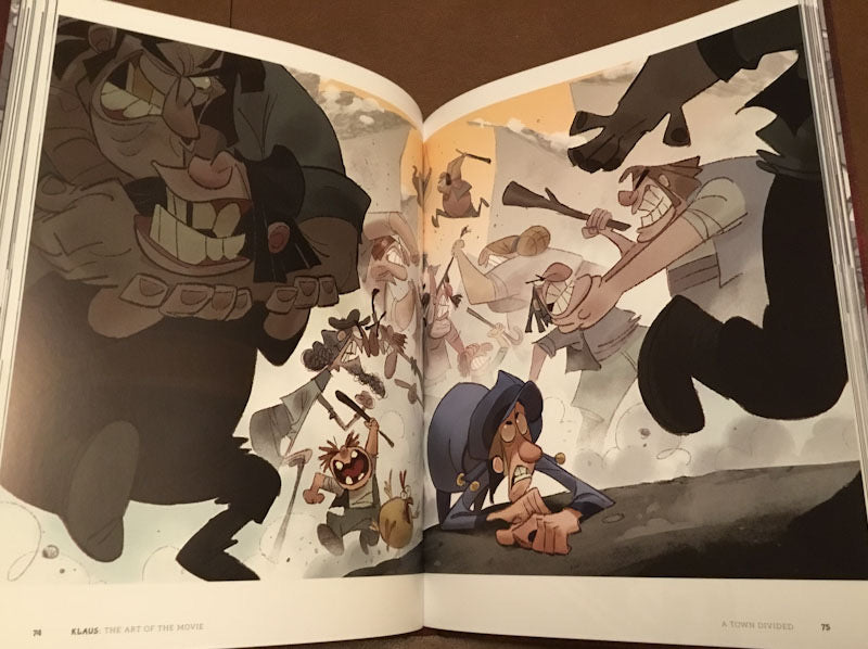 Klaus - The Art of the Movie - First Printing Signed with a Drawing