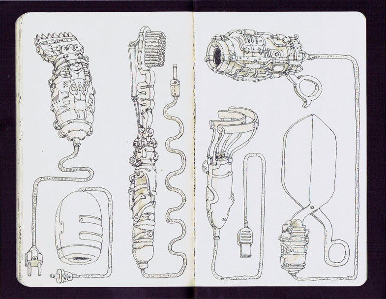 The First in Line – From the Sketchbooks of Mattias Adolfsson - Signed with a Drawing