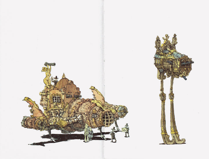 The First in Line – From the Sketchbooks of Mattias Adolfsson - Signed with a Drawing
