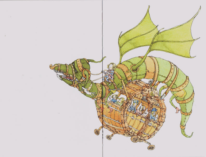 The First in Line – From the Sketchbooks of Mattias Adolfsson - Signed with a Drawing