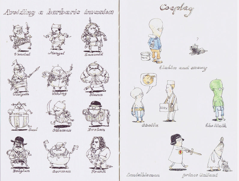 The First in Line – From the Sketchbooks of Mattias Adolfsson - Signed with a Drawing