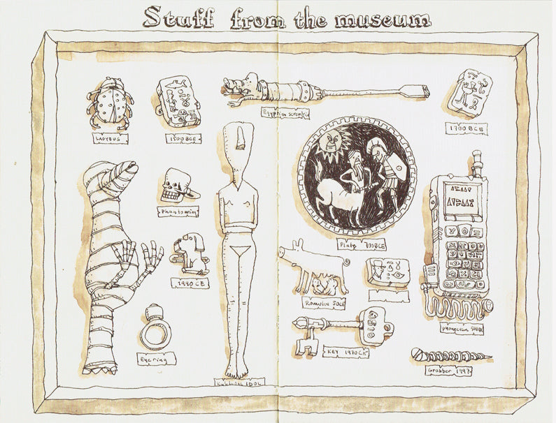 The First in Line – From the Sketchbooks of Mattias Adolfsson - Signed with a Drawing