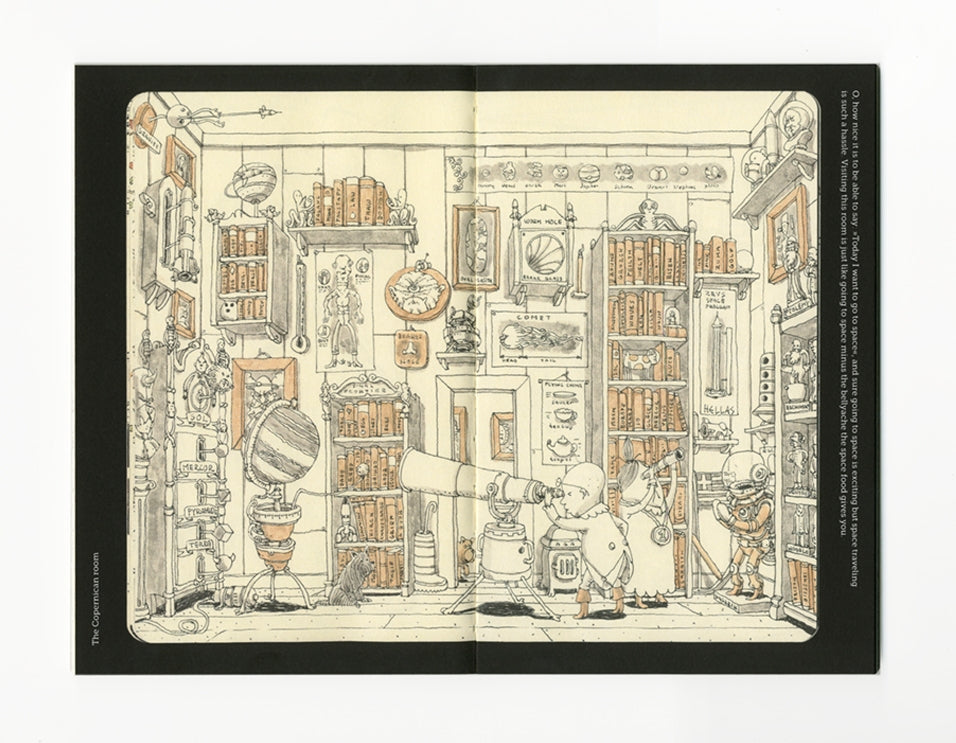 The Second in Line - From the Sketchbooks of Mattias Adolfsson - Signed with a Drawing