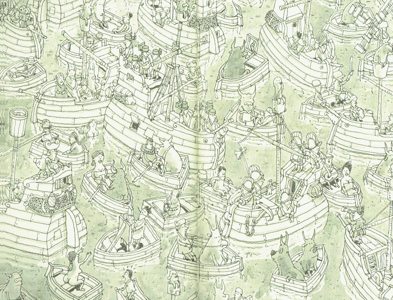 The Second in Line - From the Sketchbooks of Mattias Adolfsson - Signed with a Drawing