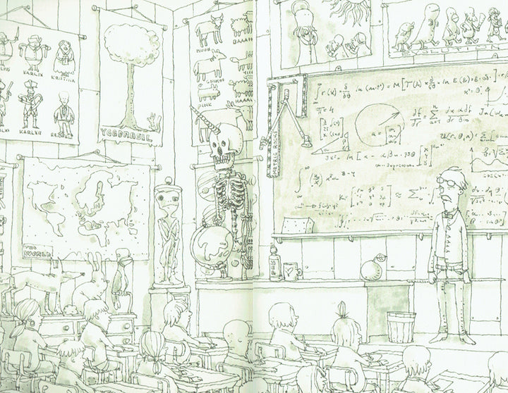 The Second in Line - From the Sketchbooks of Mattias Adolfsson - Signed with a Drawing