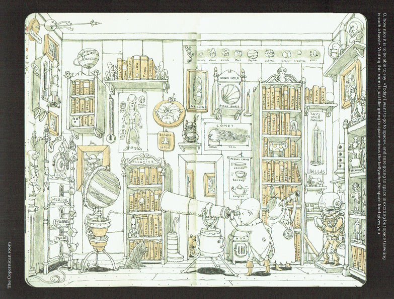 The Second in Line - From the Sketchbooks of Mattias Adolfsson - Signed with a Drawing