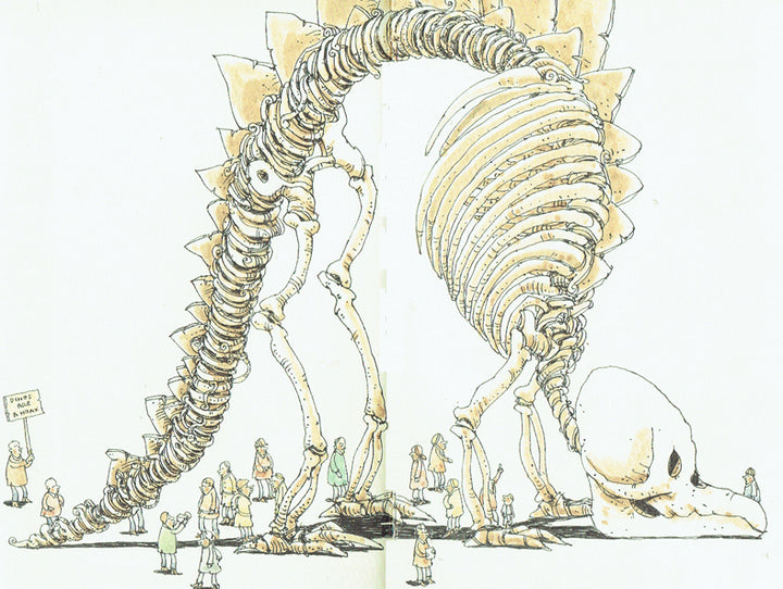 The Second in Line - From the Sketchbooks of Mattias Adolfsson - Signed with a Drawing