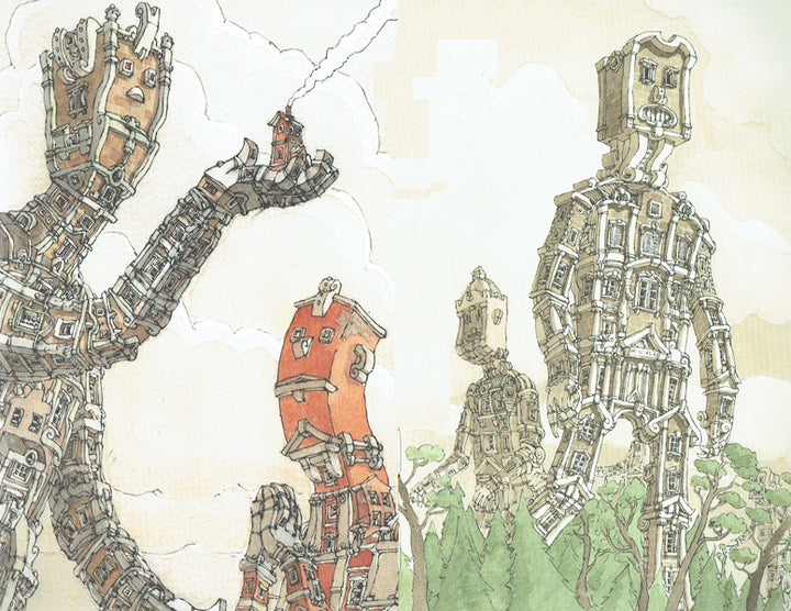 The Second in Line - From the Sketchbooks of Mattias Adolfsson - Signed with a Drawing