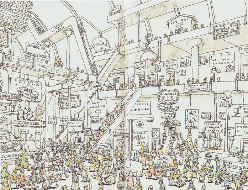 The Third in Line - From the Sketchbooks of Mattias Adolfsson - Signed with a Drawing