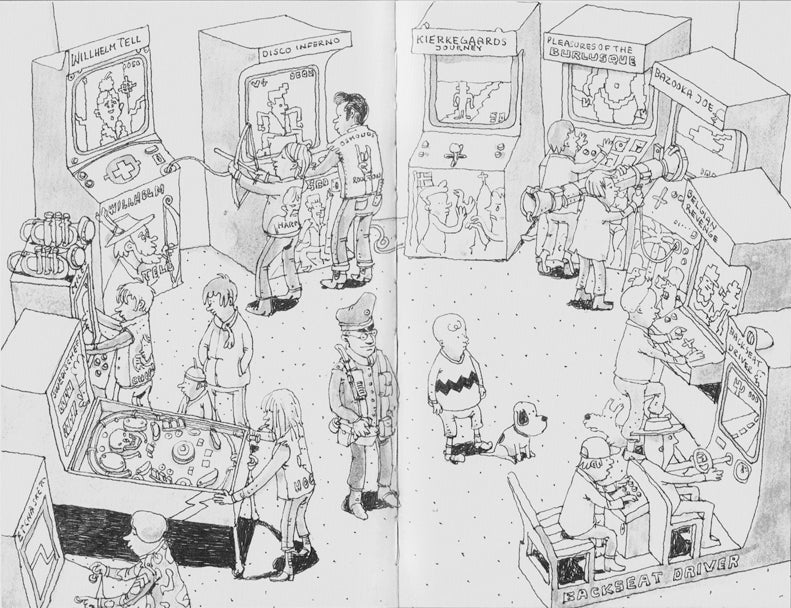 The Third in Line - From the Sketchbooks of Mattias Adolfsson - Signed with a Drawing
