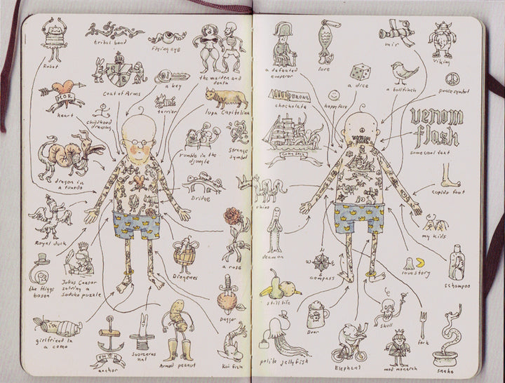 The Third in Line - From the Sketchbooks of Mattias Adolfsson - Signed with a Drawing