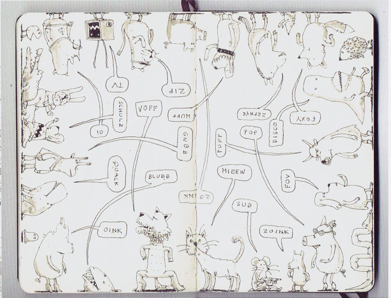 The Third in Line - From the Sketchbooks of Mattias Adolfsson - Signed with a Drawing