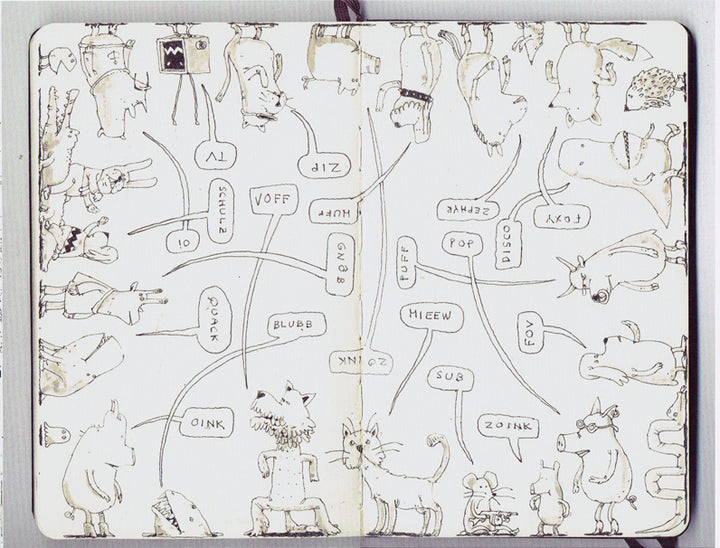 The Third in Line - From the Sketchbooks of Mattias Adolfsson - Signed with a Drawing