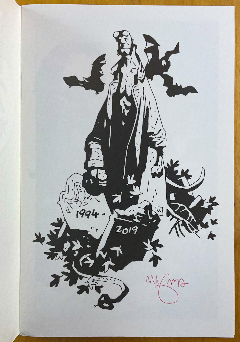 Hellboy 25 Years - Signed & Numbered