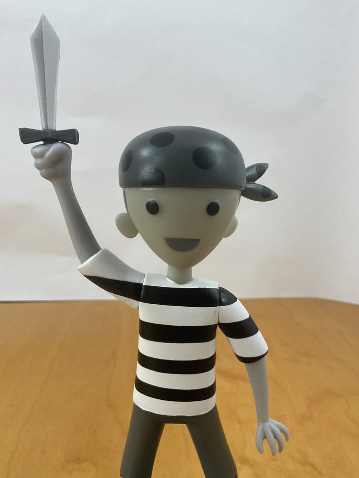 Pirates of the Caribbean Pirate Boy - Black & White Version