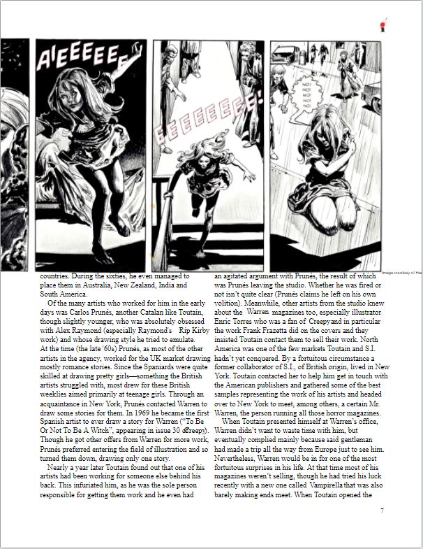 Illustrators Special Edition: Warren Magazines - The Spanish Artists - Limited Edition