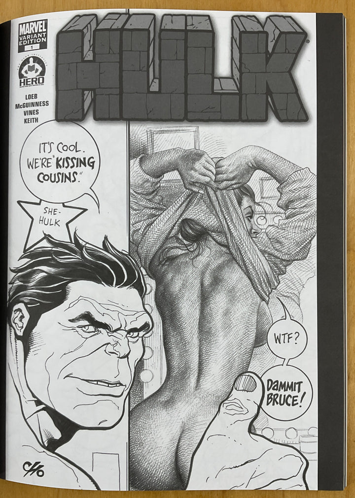 Frank Cho - Sketches and Scribbles, Book 5 - Signed & Numbered