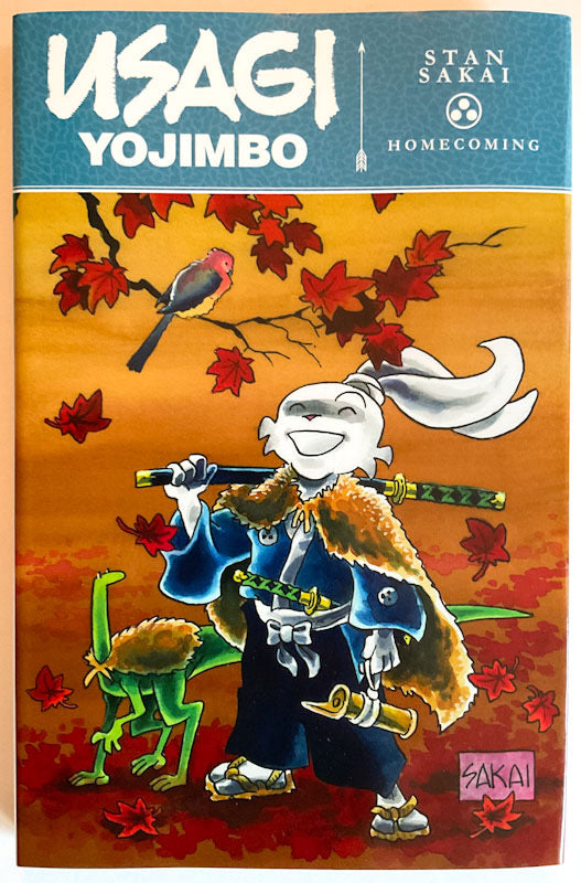 USAGI YOJIMBO兎用心棒 コミック Stan Sakaiサイン付き Usagi Yojimbo: Homecoming - Limited Hardcover Edition Signed with
