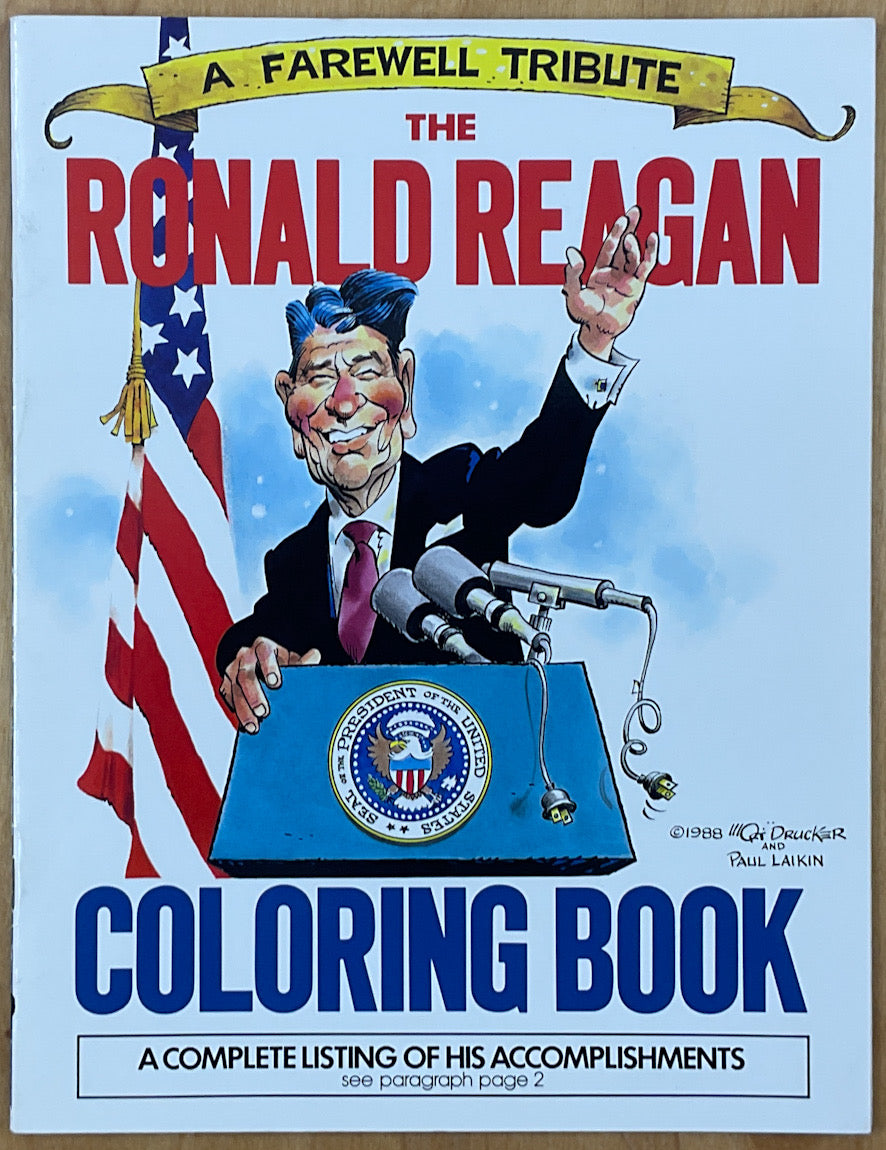 The Ronald Reagan Coloring Book