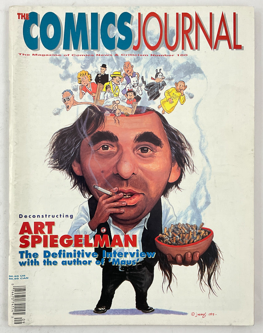The Comics Journal #180 - Art Spiegelman, Robert Crumb Interviews