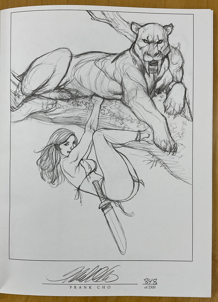 Frank Cho - Sketches and Scribbles, Book 5 - Signed & Numbered