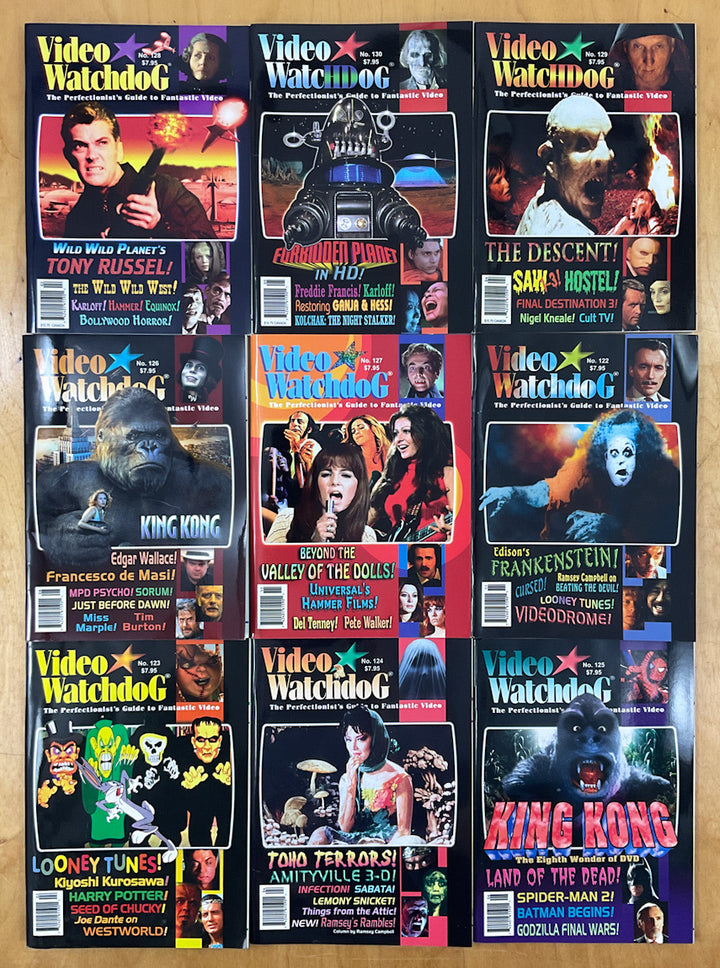 Video Watchdog Lot - 134 issues