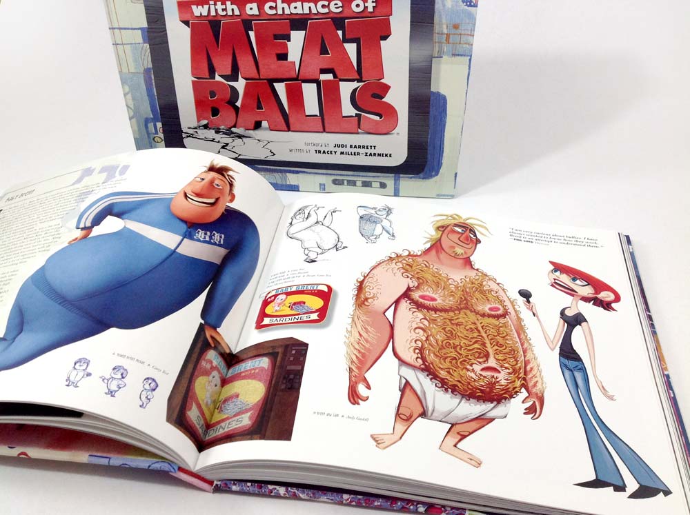 The Art and Making of Cloudy with a Chance of Meatballs - Signed by Four Artists with Drawings