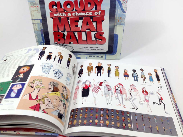 The Art and Making of Cloudy with a Chance of Meatballs - Signed by Four Artists with Drawings