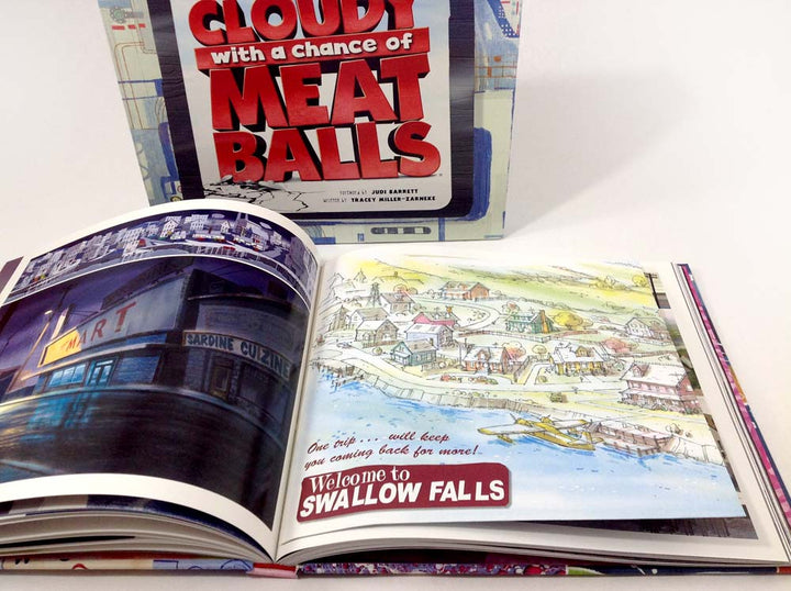 The Art and Making of Cloudy with a Chance of Meatballs - Signed by Four Artists with Drawings