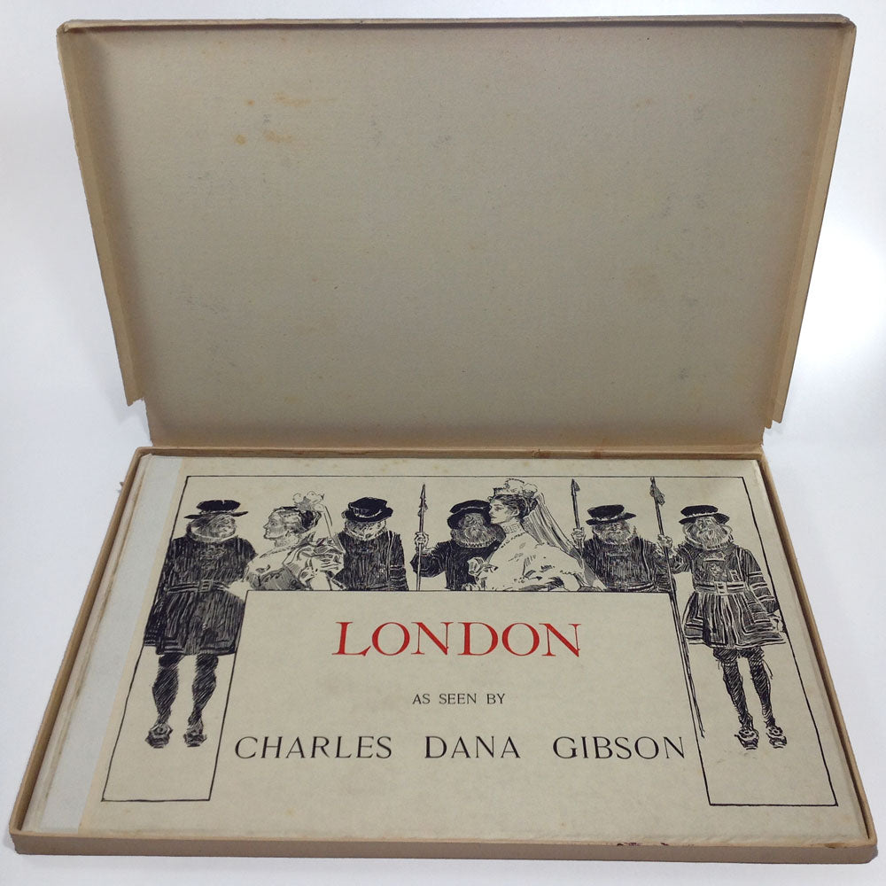 London as Seen by Charles Dana Gibson (1897) First Printing