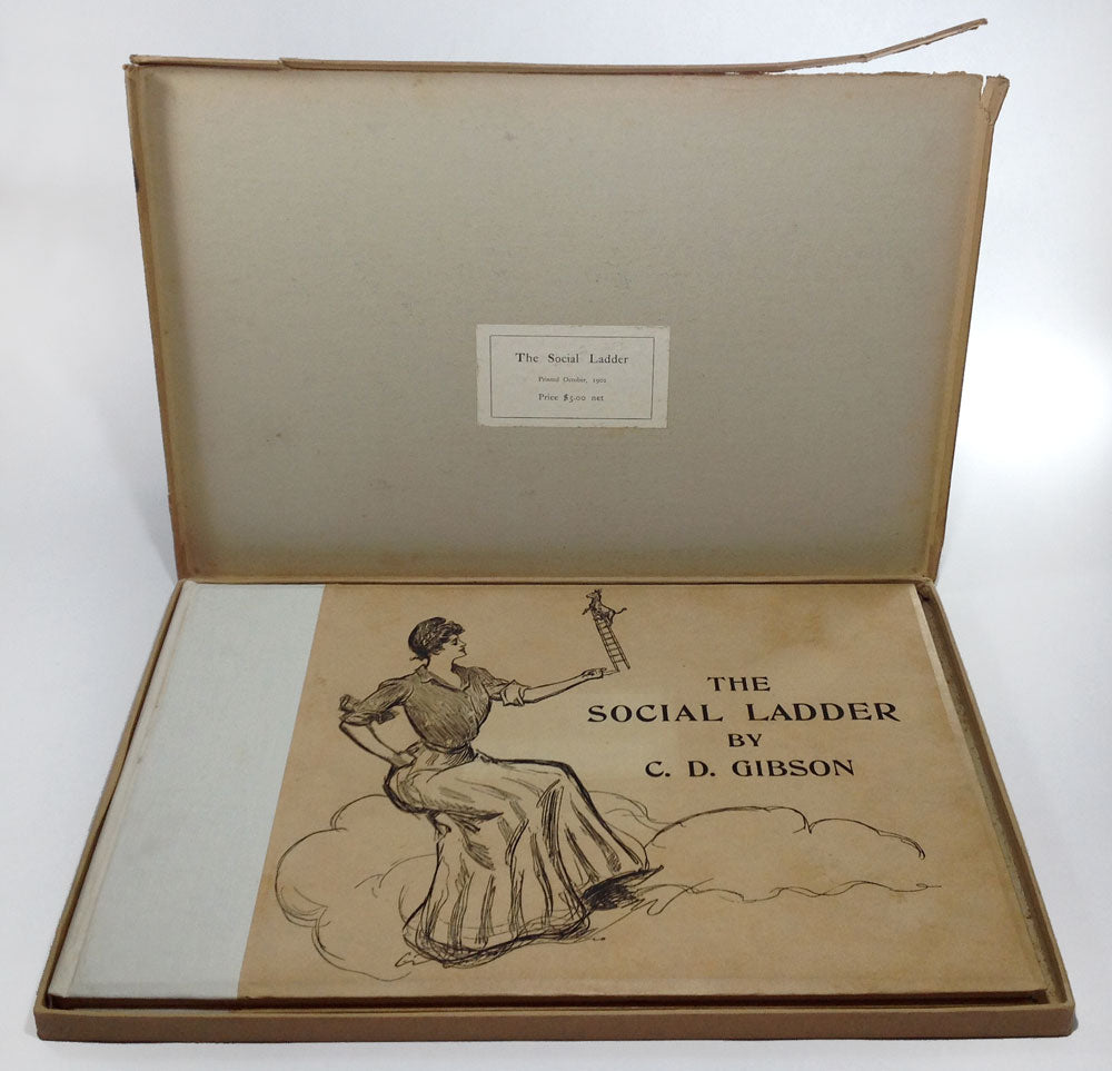 The Social Ladder: Drawings by Charles Dana Gibson (1902) First Printing