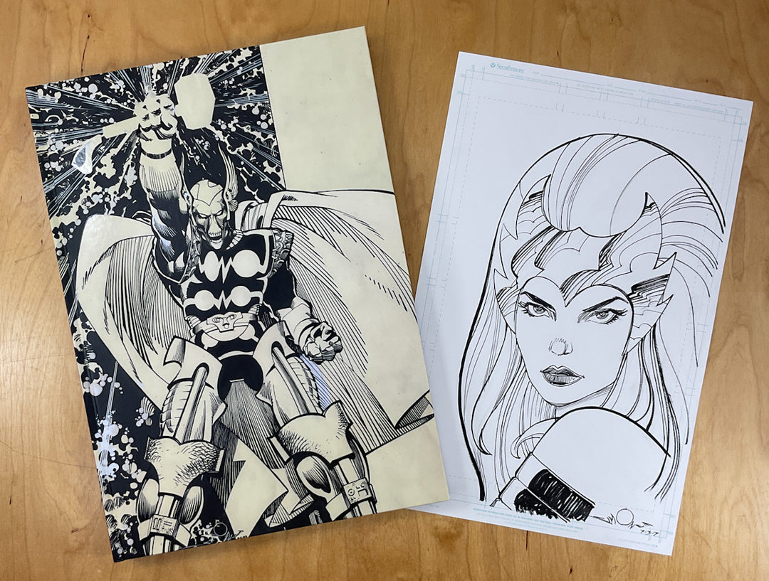Walter Simonson's The Mighty Thor The Return of Beta Ray Bill Artist's Edition - "An Evening with Walter Simonson" Edition with Original Art