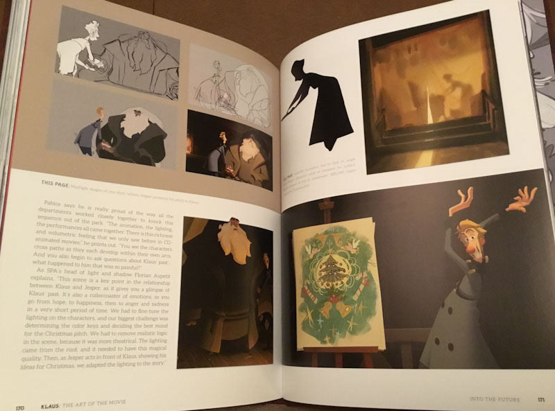 Klaus - The Art of the Movie - First Printing Signed with a Drawing