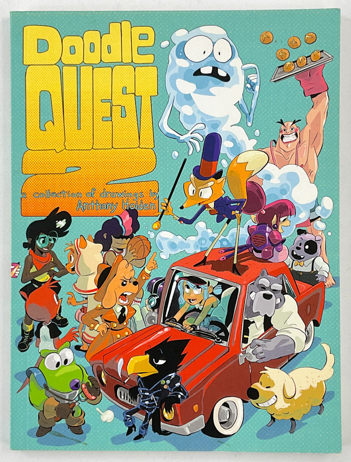 Doodle Quest 2: A Collection of Drawings by Anthony Holden - Signed