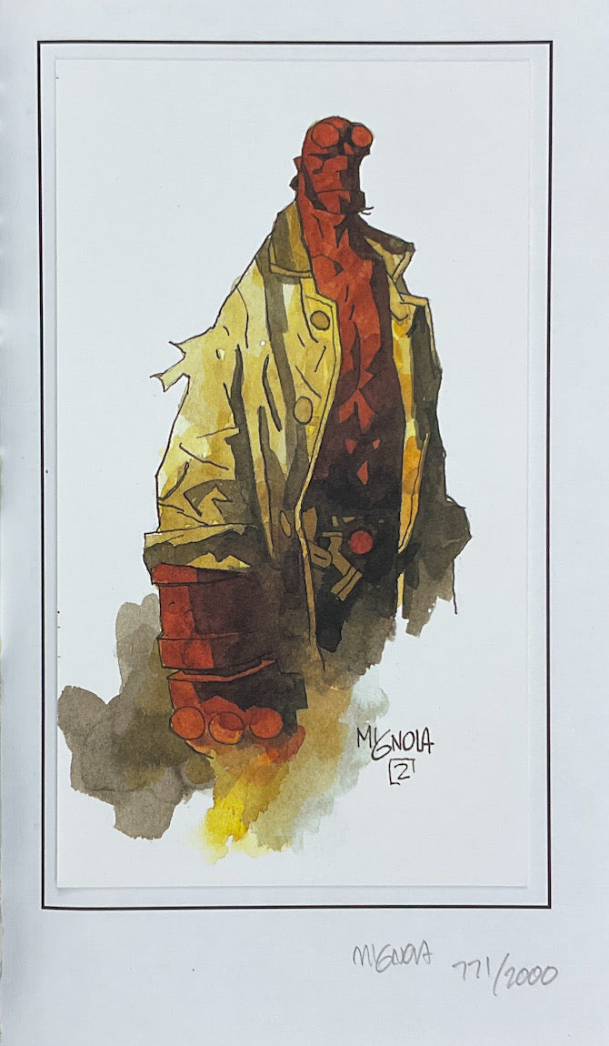 Hellboy 10th Anniversary 1994-2004: A Book of Drawings by Mike Mignola - Signed & Numbered